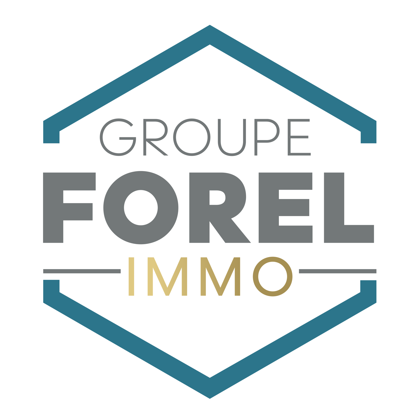 Logo signature client Groupe Forel Immo